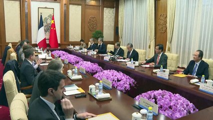 وزيرة الخارجية الفرنسية تبدأ زيارة للصين