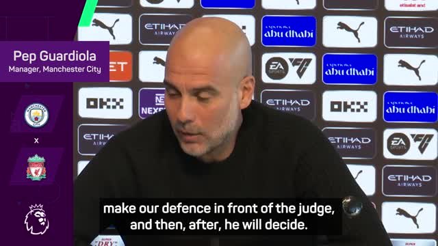 City's charges 'completely different' to Everton's - Guardiola