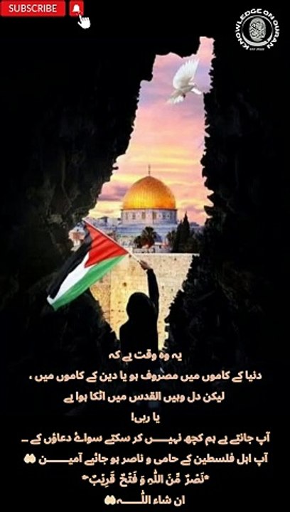 O Allah protect the Palestinian
