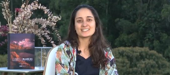 Marcela Fernández, colombiana reconocida como mujer influyente por la BBC, hace un llamado por los glaciares