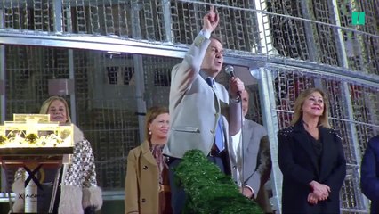 Abel Caballero hace el encendido de las luces de Navidad de Vigo: "Este es el momento más importante del año"
