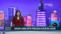 Kritikan Penegakan Hukum Era Jokowi: Ganjar Nilai Jeblok, Anies Soal UU ITE -ULASAN ISTANA