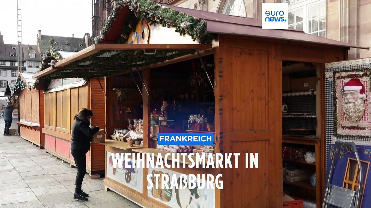 Weihnachtshauptstadt Straßburg im Elsass lädt ein