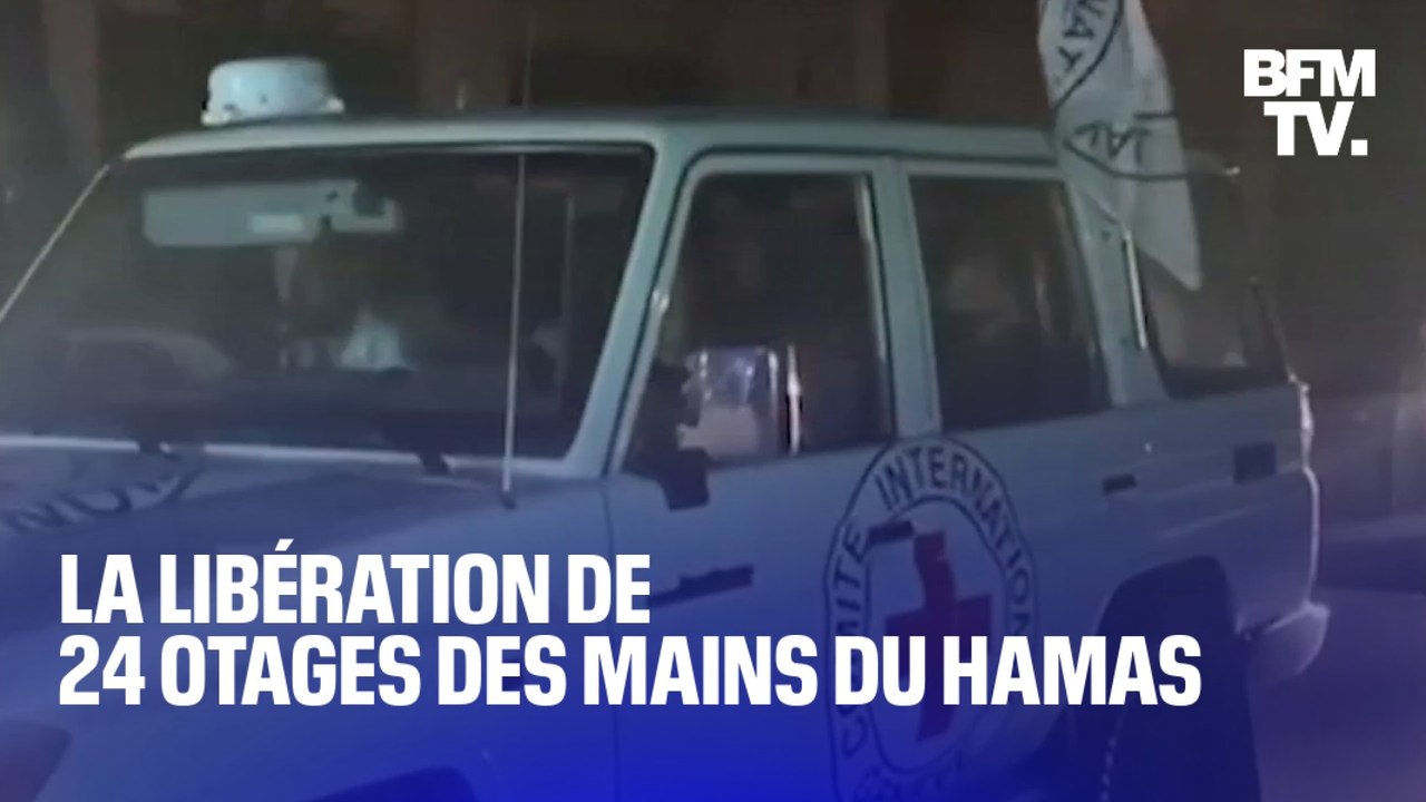 13 otages israéliens viennent d'être libérés