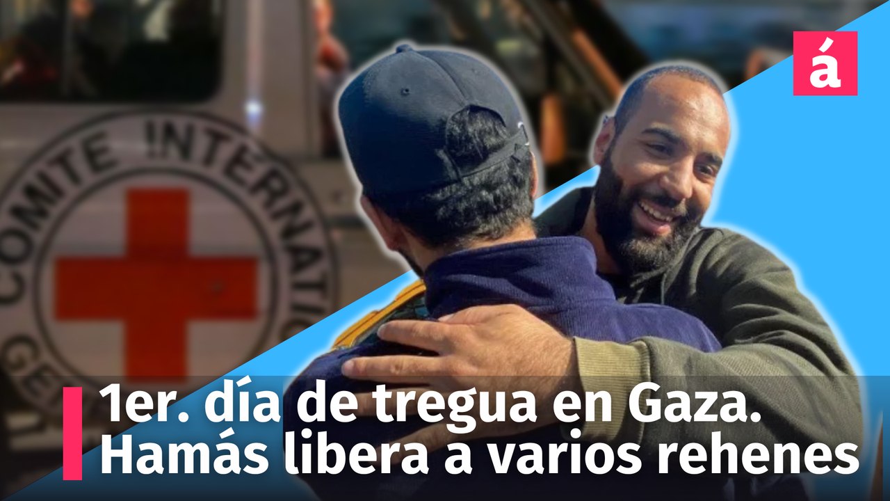 AFP: Liberan prisioneros Gaza