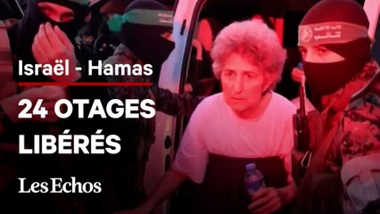 Guerre Israël-Hamas : les premières images des 24 otages libérés