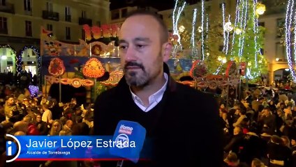 Torrelavega enciende la primera fase del alumbrado navideño 2023
