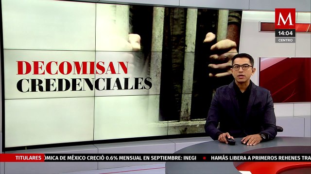 Detienen a dos presuntos traficantes de personas en BC, llevaban cientos de identificaciones robadas
