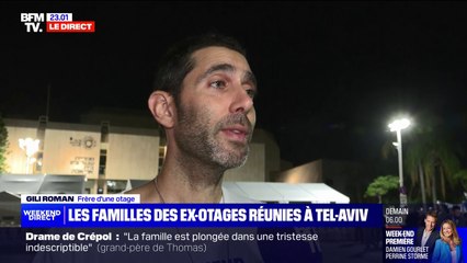 "Ça nous apporte beaucoup d'espoir que d'autres gens puissent être libérés dans les jours prochains": Gili Roman, frère d'une otage du Hamas, réagit à la première libération d'Israéliens détenus à Gaza