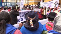 Feministas bolivianas exigen al Parlamento que no bloquee cambios a ley contra la violencia a las mu