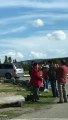 Bison Charges Tourists in Yellowstone National Park