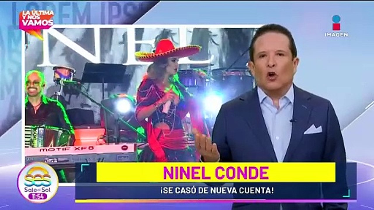 Ninel Conde sí se habría casado por cuarta vez y con un hombre más joven que ella