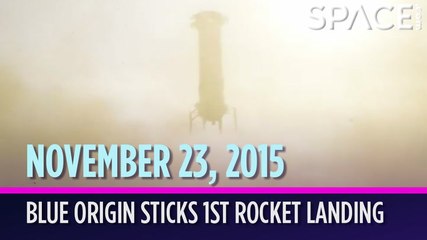 OTD In Space - November 23: Blue Origin Sticks 1st Rocket Landing