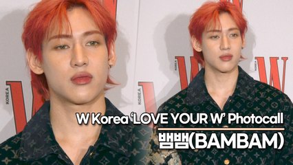 뱀뱀(BAMBAM), 눈분신 뱀뱀의 강한 잘생김(231124 ‘W Korea’ 포토월) [TOP영상]
