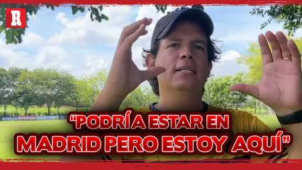 Javier San Román señaló que él podría estar donde quisiera, pero por AMOR al futbol está donde está