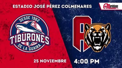 LVBP: Juegos del sábado, 25 de noviembre