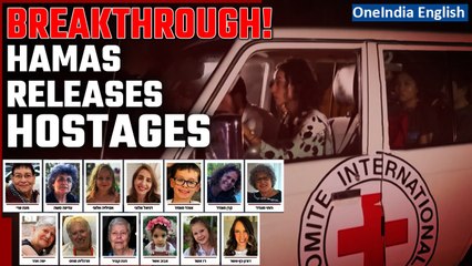 Hostage Release Amidst Truce: A Glimmer of Hope in the Israel-Hamas Conflict | Oneindia News