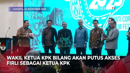 KPK Bakal Putus Akses Firli Bahuri Sebagai Ketua Usai Diberhentikan