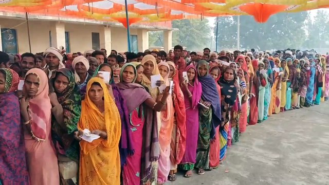 Rajasthan Election : गांव से लेकर शहर तक दिखा मतदान का उत्साह, पोलिंग बूथ पर लगीं कतारें