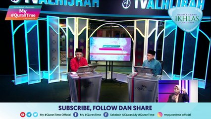 Episod 518 My #QuranTime Khamis 20 Jan Surah Al-'Ankabut (29:64-69) & Surah Al-Rum (30:1-5) M/S 404