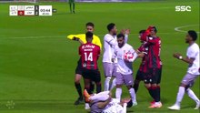ملخص مباراة  الطائي 4 - 3 الرائد