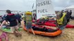 Rising Tide protestors launch boats into Newcastle Harbour | Newcastle Herald | November 23, 2023