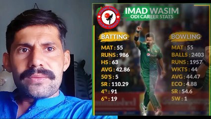 Imad Wasim has announced retirement from international cricket