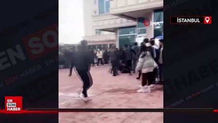 Avcılar’da öğrencilerin kız arkadaş kavgası