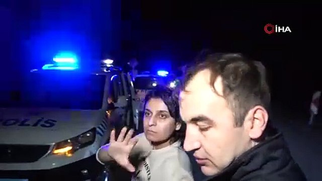 Alkollü kadın kaza yaptı, çekim yapan gazeteciye saldırdı