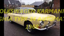 Volkswagen Karmann Ghia Type 34 Automatic - 1960
