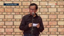 [FULL] Pidato Politik Mahfud Hadiri Silaturahmi dengan Tokoh dan Masyarakat Tionghoa di Pontianak