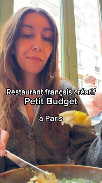Restaurant français créatif petit budget