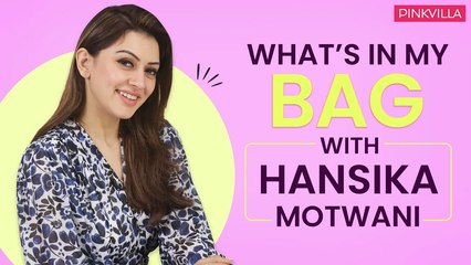 Whats in my bag ft. Hansika Motwani _ Beauty _ Lifestyle _ Pinkvilla