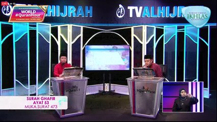 Episod 599 My #QuranTime Selasa 12 April 2022 Surah Ghafir (40:50-58) Halaman 473