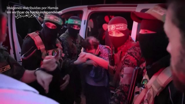 24 rehenes liberados por Hamás y 39 prisioneros excarcelados en el primer día de tregua