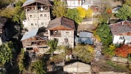 Yusufeli'nde son evler de sular altında...