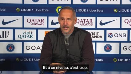 13e j. - Hütter : "On peut perdre ici, mais pas en offrant quatre buts"