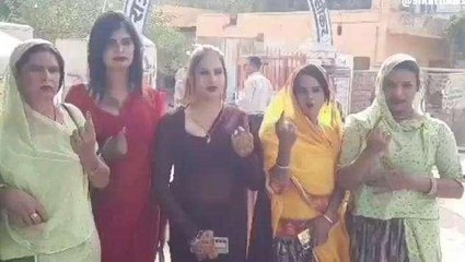 सीकर: किन्नर समाज ने भी निभाई लोकतंत्र के पर्व में भागीदारी, देखे क्या बोलें