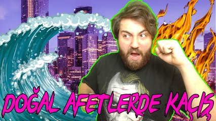 DOĞAL AFETLERDEN KAÇIYORUM !!! - Roblox Natural Disaster Survival