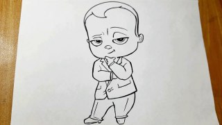 How To Draw Boss Baby