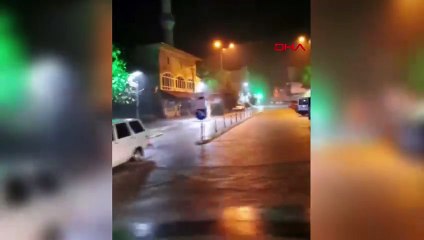 Çanakkale'de sağanak nedeniyle taşkınlar: 4 ev su altında