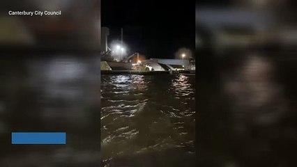 Record-Breaking High Tide Hits Whitstable 🌊