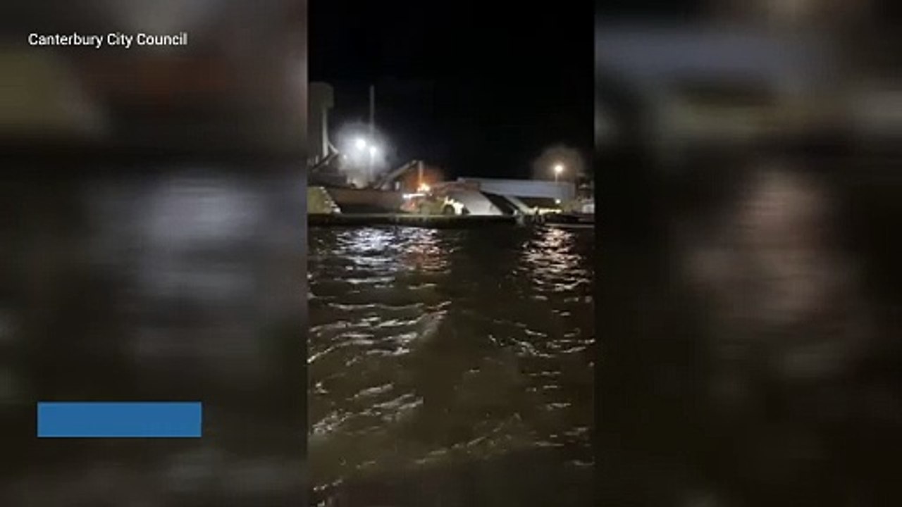 High tide at Whitstable