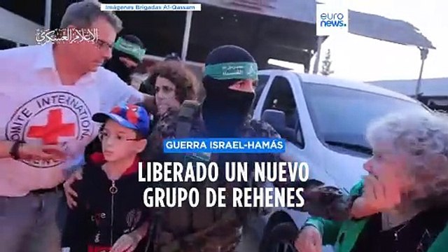 Los primeros rehenes liberados por Hamás llegan a Israel: un segundo grupo será liberado hoy