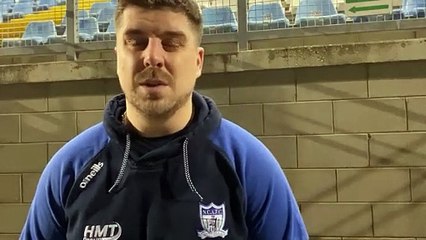 Newry boss Gary Boyle speaks after Glenavon defeat