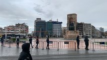 Taksim’de polis ablukası: Meydan kapatıldı