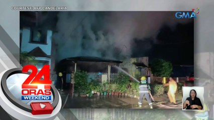 6 na magkakaanak, patay sa sunog sa Candelaria, Quezon | 24 Oras Weekend