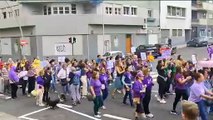 Cientos de manifestantes marchan en Tenerife este 25N por unas vidas libres de violencias machistas