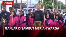 Berkunjung ke Istana Kedatuan Luwu, Warga Sambut Meriah Ganjar Pranowo