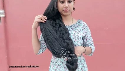 Center Partition with Bottom Knot__ Bun style for Longhair__ Requested video__ Long hairstyles